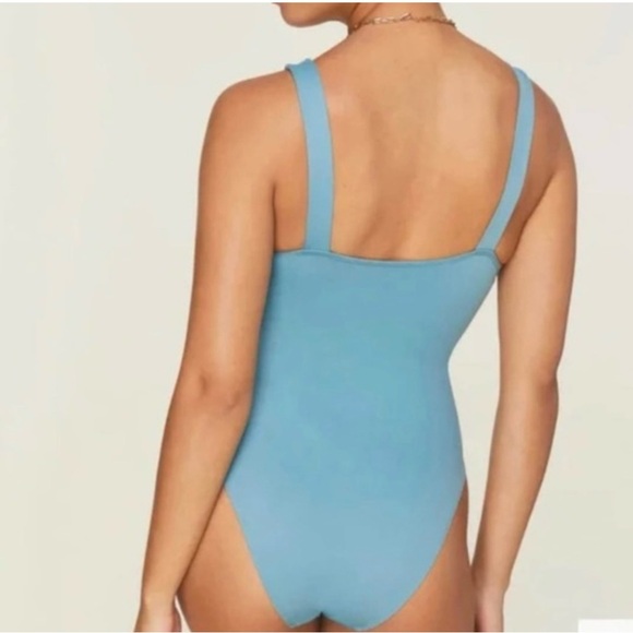 Andie Swim the Capri One Piece Swimsuit NWT size‎ XS in Truffle Twist Waist - Picture 11 of 12